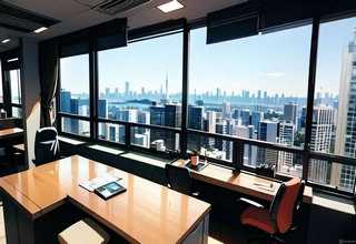 半遮光防风帘结构